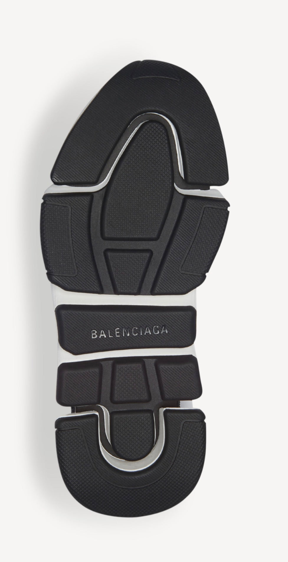 Balenciaga Speed Trainer Black White Knit Sock Sneakers