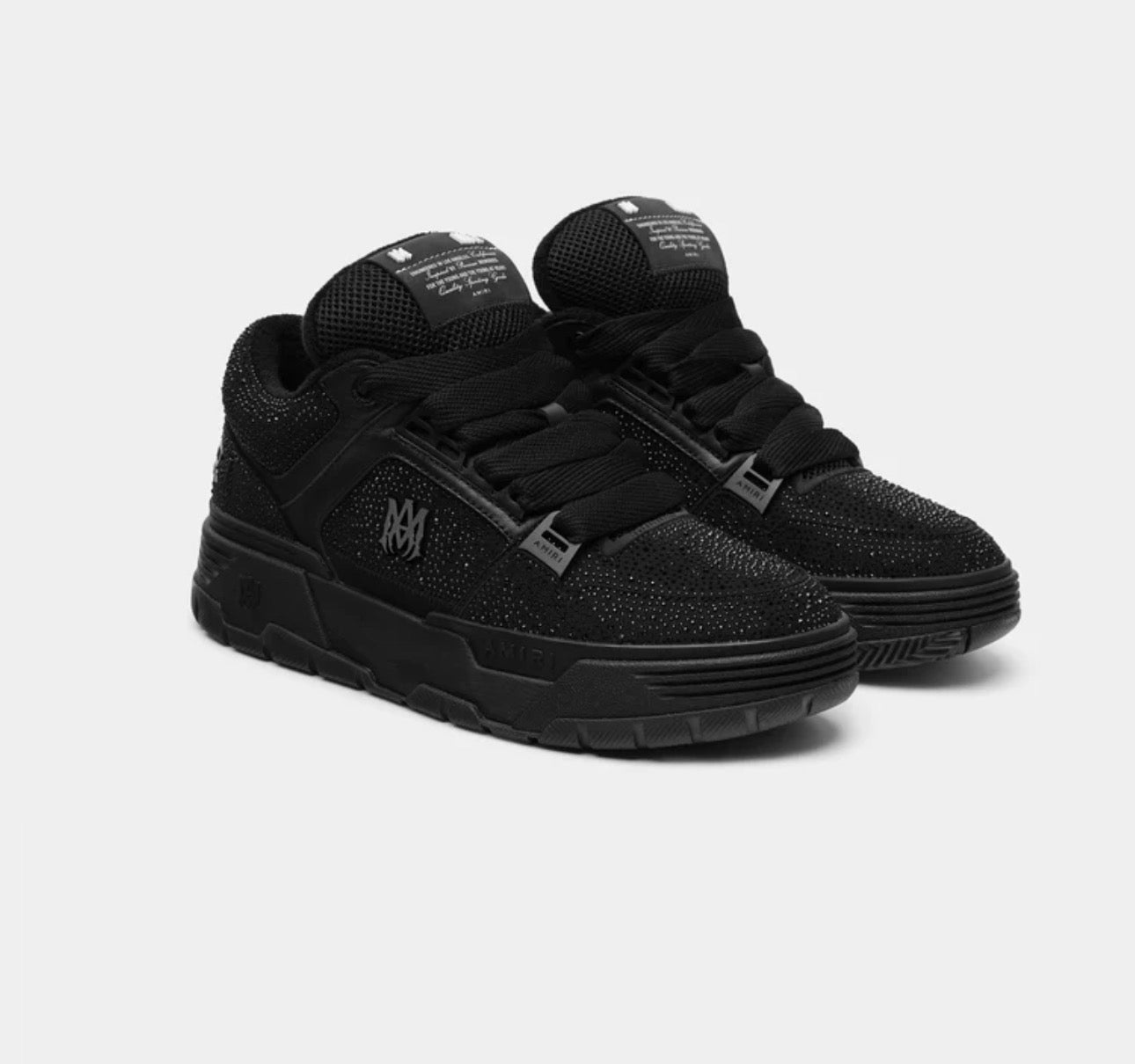 AMIRI Crystal MA-1 en color negro