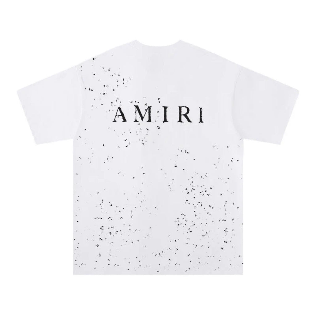 AMIRI White Paint Splatter T-Shirt