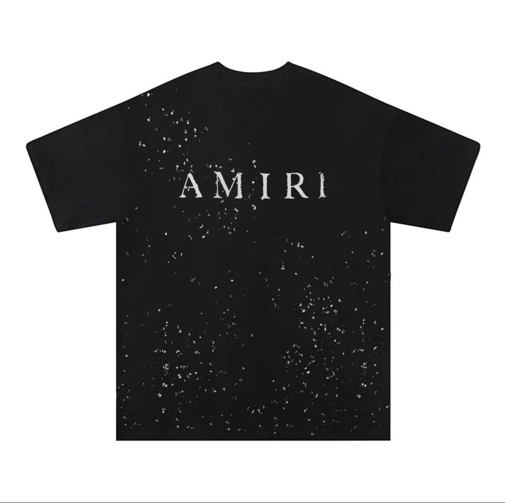 AMIRI White Paint Splatter T-Shirt