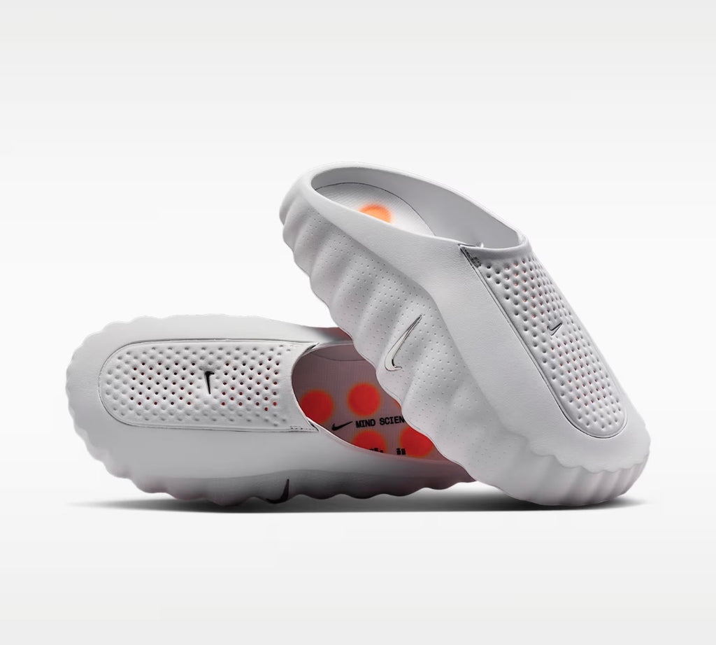 Nike Mind White Orange – Premium Comfort Slip-On Sneakers