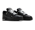 Louis Vuitton trainer embossed monogram black