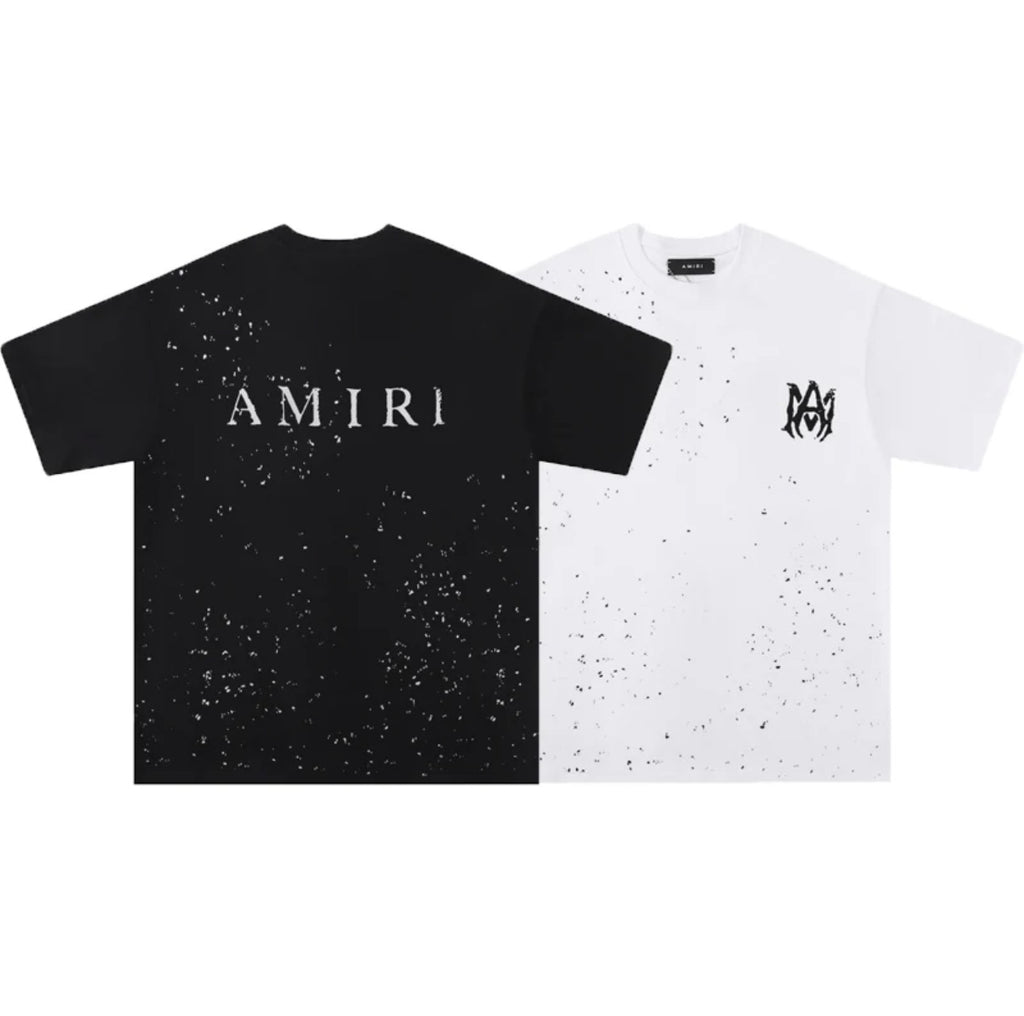 AMIRI White Paint Splatter T-Shirt