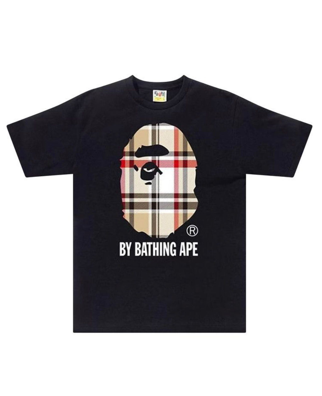 BAPE Burberry Ape Head Tee White