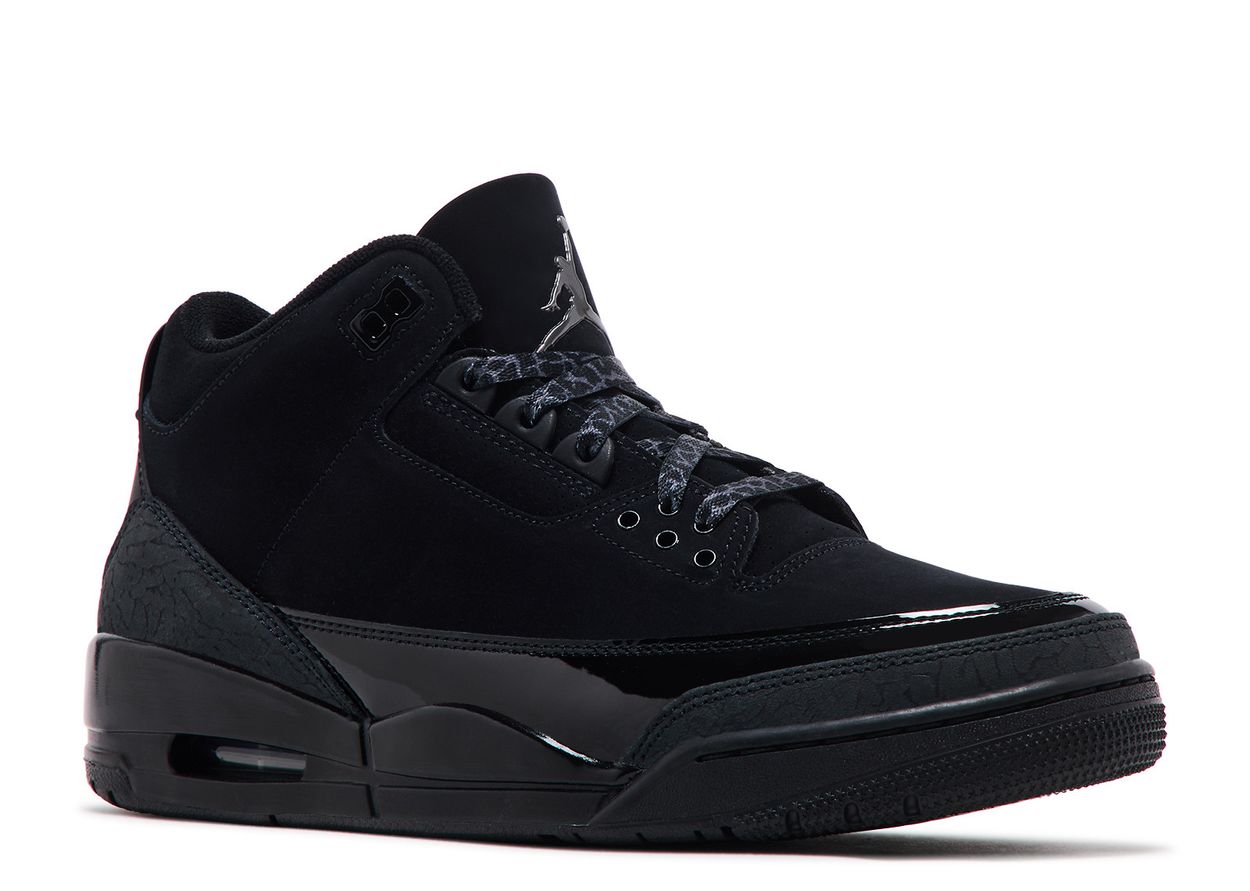 Air Jordan 3 “Triple Black Shadow